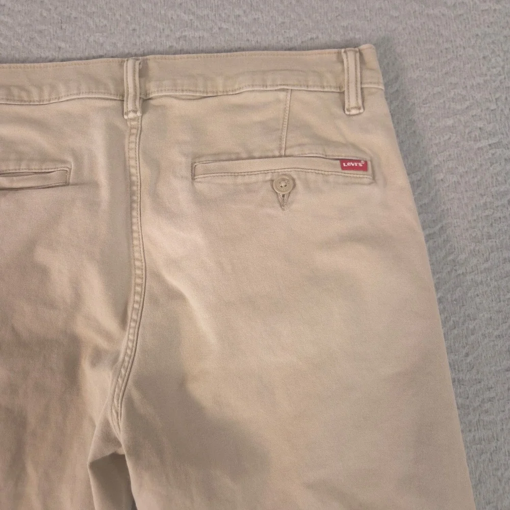 Levi's Pants Mens 31x31 Khaki XX Chino Standard Taper Tapered Leg Cotton Stretch